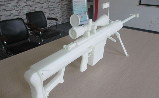 蜡状手板成品_玩具枪手板